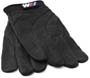 View Black leather driving gloves. Features side zip closure for snug fit and M logo at wrist. 95% Cabretta leather/5% neoprene. Import. Full-Sized Product Image 1 of 3